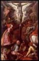 Nicol Paganelli, Crocifissione, olio su tela, 1585