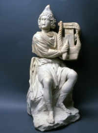 Orfeo con cetra Rimini Museo della citt&agrave; (met&agrave; III sec. d. C.)