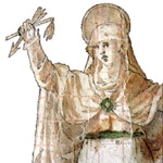 Jacopone Bertucci, Beata Vergine delle Grazie, disegno, seconda met&agrave; XVI sec.
